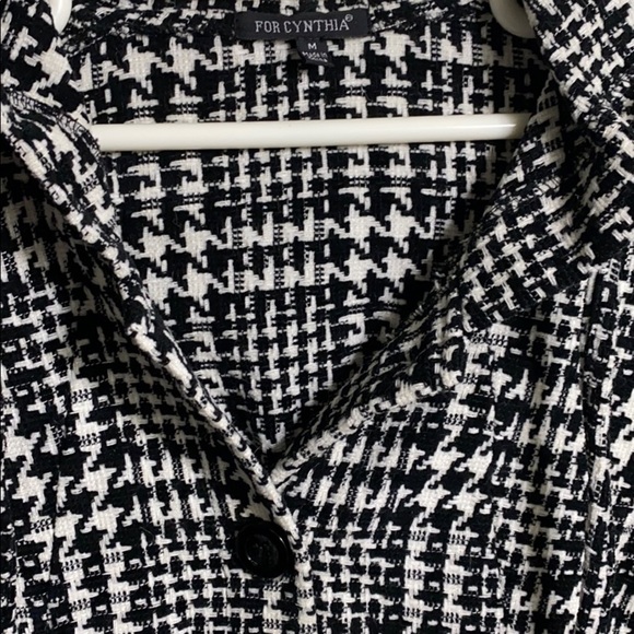 For Cynthia Hooded Swing Style Coat - Picture 3 of 8